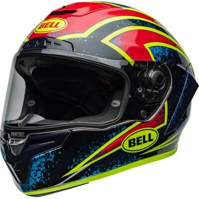 Bell Race Star Flex DLX - Xenon rojo/negro Bell Race Star Flex DLX - Xenon rojo/negro