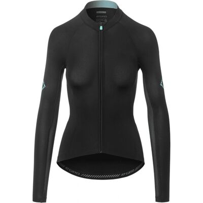 Giro Chrono Elite Schwarz Langarm Radsporttrikot - Radsporttrikot Giro Chrono Elite Schwarz Langarm Radsporttrikot - Radsporttrikot