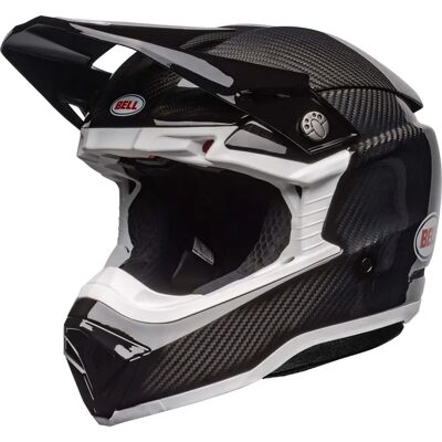 Casque de motocross Bell Moto-10 Spherical Solide - Noir - M - Publicité Casque de motocross Bell Moto-10 Spherical Solide - Noir - M - Publicité