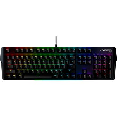 HyperX MKW100 RGB Gaming-Tastatur - Mechanisch - Schwarz/Rot HyperX MKW100 RGB Gaming-Tastatur - Mechanisch - Schwarz/Rot