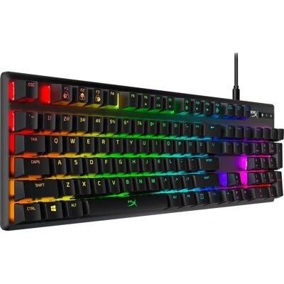 HyperX Alloy Origins - Clavier mécanique gaming - HX Aqua - Disposition US - Publicité HyperX Alloy Origins - Clavier mécanique gaming - HX Aqua - Disposition US - Publicité