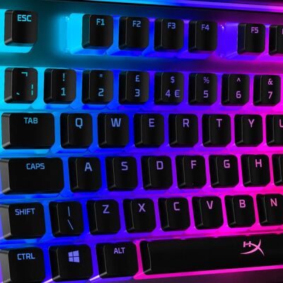 HyperX Pudding Keycaps - Full Key Set - Black - OEM Profile - Keycaps HyperX Pudding Keycaps - Full Key Set - Black - OEM Profile - Keycaps