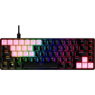 Růžové gumičkové klávesy HyperX - Sada herního příslušenství - US rozložení Růžové gumičkové klávesy HyperX - Sada herního příslušenství - US rozložení