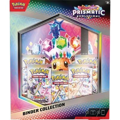 Pokémon - SV8.5 Prismatic Evolutions Binder Collection - Binder Pokémon - SV8.5 Prismatic Evolutions Binder Collection - Binder
