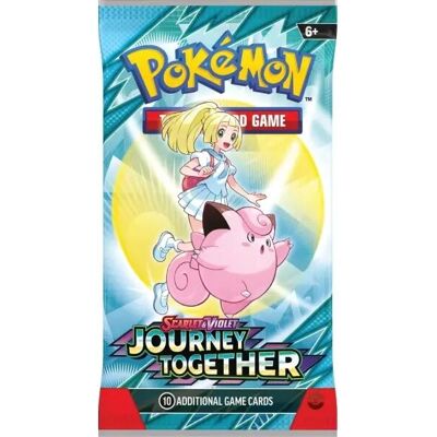 Asmodee Tšekin tasavalta Pokémon SV09 Matkalla Yhdessä - Booster Asmodee Tšekin tasavalta Pokémon SV09 Matkalla Yhdessä - Booster