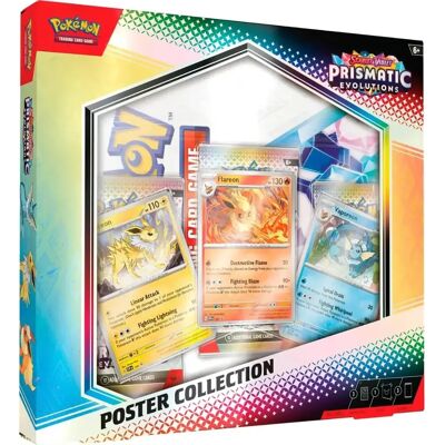 Pokémon TCG Scarlet & Violet Prismatic Evolutions - Julistekokoelma Pokémon TCG Scarlet & Violet Prismatic Evolutions - Julistekokoelma