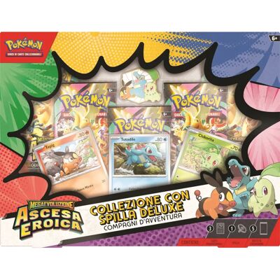 Collezione Mega Evoluzione Pokémon PK10301-I - Mazzo di Carte Collezione Mega Evoluzione Pokémon PK10301-I - Mazzo di Carte
