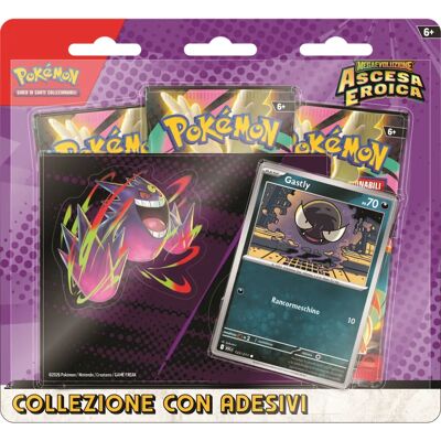 Collezione Mega Evoluzione - Ascesa Eroica Pokémon PK10314-I Collezione Mega Evoluzione - Ascesa Eroica Pokémon PK10314-I
