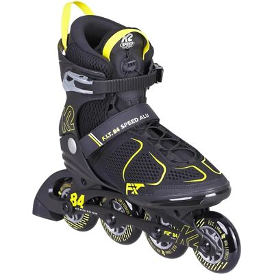 K2 Herren Inlineskates FIT 84 SPEED ALU - Softboot, 84mm, Schwarz K2 Herren Inlineskates FIT 84 SPEED ALU - Softboot, 84mm, Schwarz