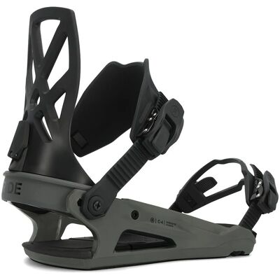 Fixations Snowboard Ride C-4 - Noir - Publicité Fixations Snowboard Ride C-4 - Noir - Publicité