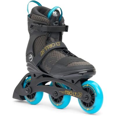 K2 SKATE TRIO LT 100 Inline Skates - Schwarz/Orange - Fitness/Stadt K2 SKATE TRIO LT 100 Inline Skates - Schwarz/Orange - Fitness/Stadt
