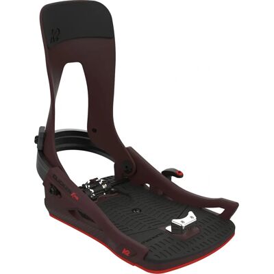 K2 Clicker X HB WMN 23/24 - Snowboardbindung - Maroon - Frauen K2 Clicker X HB WMN 23/24 - Snowboardbindung - Maroon - Frauen