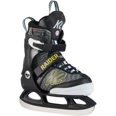 K2 Eisklatschen - Raider Beam Ice - Grau/Schwarz - Verstellbar - Eisschuhe K2 Eisklatschen - Raider Beam Ice - Grau/Schwarz - Verstellbar - Eisschuhe