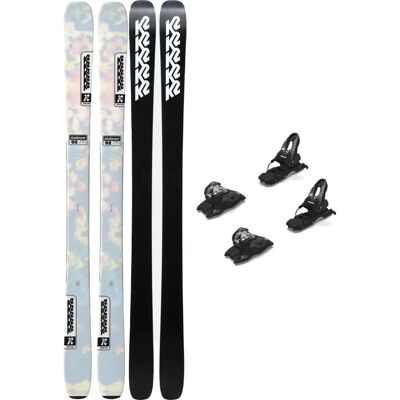 K2 Reckoner 92 Squire 10 Schwarz Anthrazit - Skier K2 Reckoner 92 Squire 10 Schwarz Anthrazit - Skier