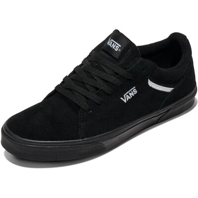 Vans Seldan Wildleder Schwarz Turnschuhe - Low Rise Skate Schuhe - Herren Vans Seldan Wildleder Schwarz Turnschuhe - Low Rise Skate Schuhe - Herren