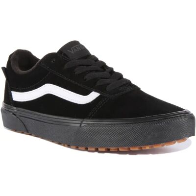 Zapatillas Vans Negras de Bajo Perfil - Deportivas, Resistentes al Agua, Cuero Zapatillas Vans Negras de Bajo Perfil - Deportivas, Resistentes al Agua, Cuero