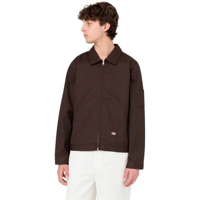 Giacca Eisenhower di Dickies - Twill riciclato - Sfoderata - Cerniera completa - Uomo Giacca Eisenhower di Dickies - Twill riciclato - Sfoderata - Cerniera completa - Uomo