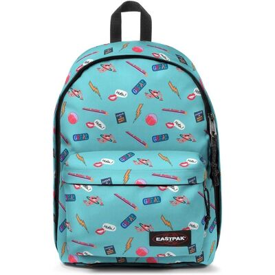Sac Eastpak Out of Office Nostalgia Aqua Blue - Publicité Sac Eastpak Out of Office Nostalgia Aqua Blue - Publicité