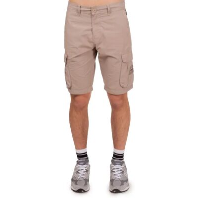 Napapijri Novas Beige Shorts - Shorts Napapijri Novas Beige Shorts - Shorts