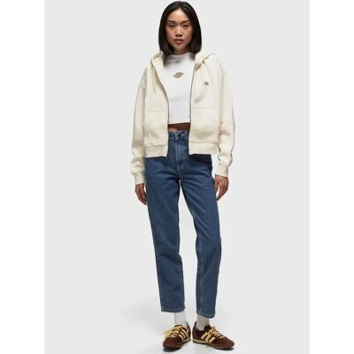 Dickies Ecru Oakport Zip Hoodie - Female - Beige - M - Hoodie Dickies Ecru Oakport Zip Hoodie - Female - Beige - M - Hoodie