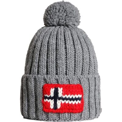 Napapijri Semiury 5 Bonnet (NA4GKB) - gris (NP0A4GKB1601) - Publicité Napapijri Semiury 5 Bonnet (NA4GKB) - gris (NP0A4GKB1601) - Publicité