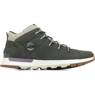 Timberland Męskie Szare Fioletowe Sprint Trekker Mid - Buty Timberland Męskie Szare Fioletowe Sprint Trekker Mid - Buty
