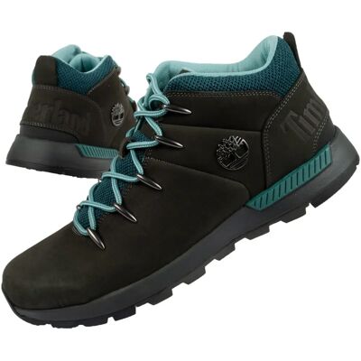 Timberland Sprint Trekker MID - Ciemnozielona Skóra - Buty Timberland Sprint Trekker MID - Ciemnozielona Skóra - Buty
