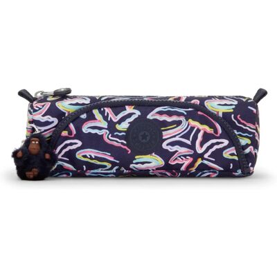 Kipling - Cute Palm Fiesta Prt Bleu - Pencil Case - Publicité Kipling - Cute Palm Fiesta Prt Bleu - Pencil Case - Publicité