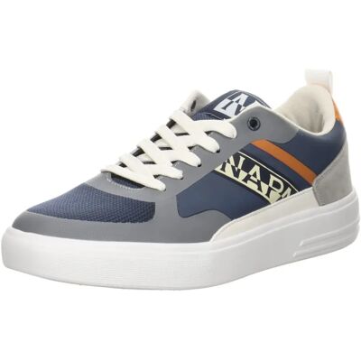 Sneaker Napapijri NP0A4HKR Blu/Grigio - Pelle/Tessile - Scarpe sportive Sneaker Napapijri NP0A4HKR Blu/Grigio - Pelle/Tessile - Scarpe sportive