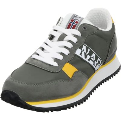 Napapijri Modèle - Baskets en polyester vert - Chaussures homme EU44/US11 - Publicité Napapijri Modèle - Baskets en polyester vert - Chaussures homme EU44/US11 - Publicité