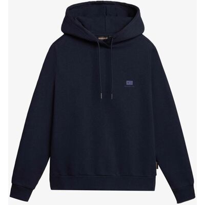 Felpa con cappuccio NAPAPIJRI Nina Blu Marine - Felpa Felpa con cappuccio NAPAPIJRI Nina Blu Marine - Felpa