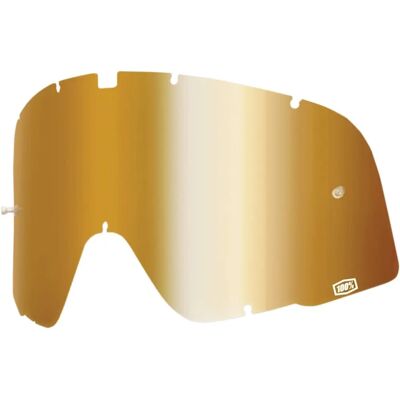 100% - Modèle Barstow Miroir Or - Lunettes de Motocross - Publicité 100% - Modèle Barstow Miroir Or - Lunettes de Motocross - Publicité