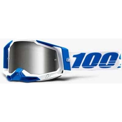 100% Racecraft 2 Brille - Blau, Weiss, Silber 100% Racecraft 2 Brille - Blau, Weiss, Silber