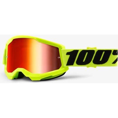 100% Strata 2 Gelbe Unisex Skibrille - Sportausrüstung 100% Strata 2 Gelbe Unisex Skibrille - Sportausrüstung