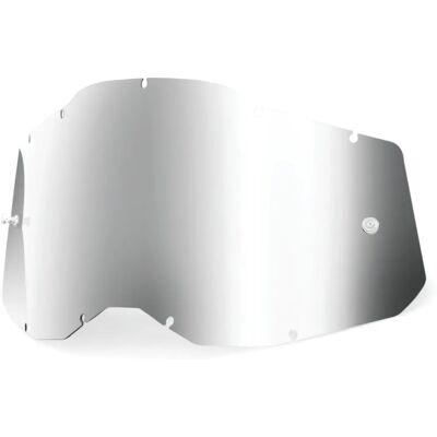 100% - Accuri 2 / Strata 2 - Iridium Argent - Goggle Lens - Publicité 100% - Accuri 2 / Strata 2 - Iridium Argent - Goggle Lens - Publicité