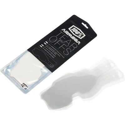100% Klarsicht Tear-Offs für Armega Brillen - 20er Pack 100% Klarsicht Tear-Offs für Armega Brillen - 20er Pack
