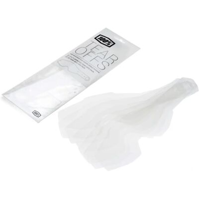 100% Racecraft, Strata, Accuri Tear Offs - Klar - Produkttyp 100% Racecraft, Strata, Accuri Tear Offs - Klar - Produkttyp
