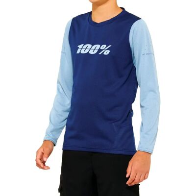 Jersey Ridecamp 100% - Blu - M - Maglietta Enduro Jersey Ridecamp 100% - Blu - M - Maglietta Enduro