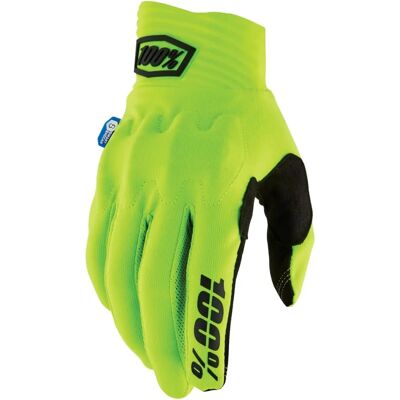 100% Cognito Smart Shock Impact-Handschuhe Gelb 100% Cognito Smart Shock Impact-Handschuhe Gelb
