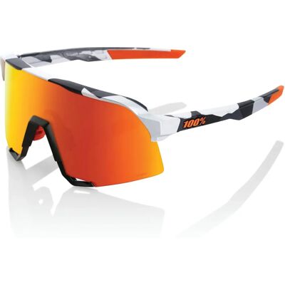 100% S3 Sunglasses - Grey, Mirror Lens, One Size - Sunglasses 100% S3 Sunglasses - Grey, Mirror Lens, One Size - Sunglasses