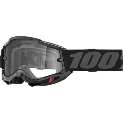 100% Accuri 2 Enduro M2 Brille - Schwarz - Klarsichtlinse 100% Accuri 2 Enduro M2 Brille - Schwarz - Klarsichtlinse