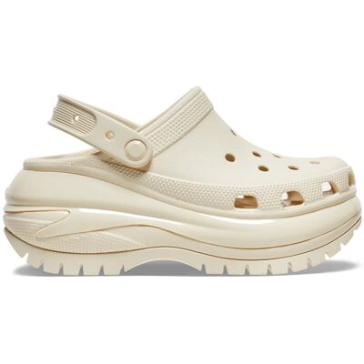 Crocs Clogs 'Mega Crush' ecru 10579815 - Publicité Crocs Clogs 'Mega Crush' ecru 10579815 - Publicité