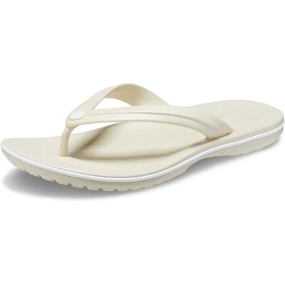 Crocs Crocband Flip - (11033-2Y2) beige - Publicité Crocs Crocband Flip - (11033-2Y2) beige - Publicité