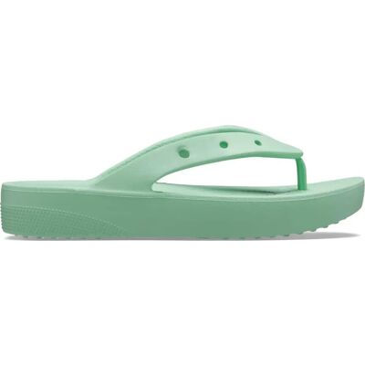 Crocs Classic Platform Flip - pierre jade - Publicité Crocs Classic Platform Flip - pierre jade - Publicité