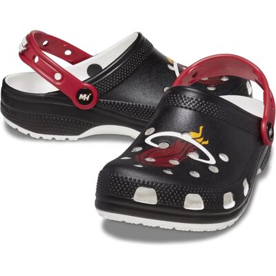 Crocs Classic NBA Miami Heats Clog 208861 black Crocs Classic NBA Miami Heats Clog 208861 black