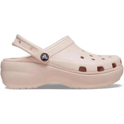 Crocs Classic Platform Clog W Clog with trendy platform sole pink Crocs Classic Platform Clog W Clog with trendy platform sole pink