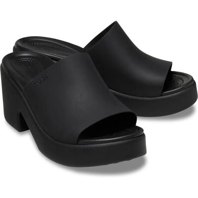 Sandales à Talons pour Femmes Crocs Brooklyn noires - Publicité Sandales à Talons pour Femmes Crocs Brooklyn noires - Publicité