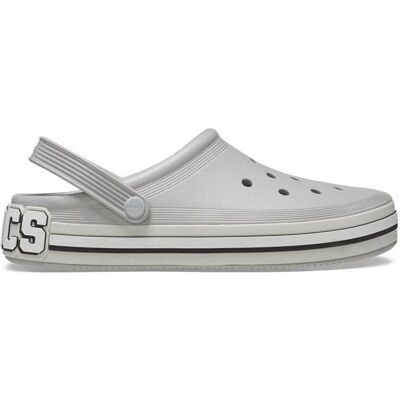 Crocs Białe Uniseks Off Court Logo Clogs - Klapki Crocs Białe Uniseks Off Court Logo Clogs - Klapki