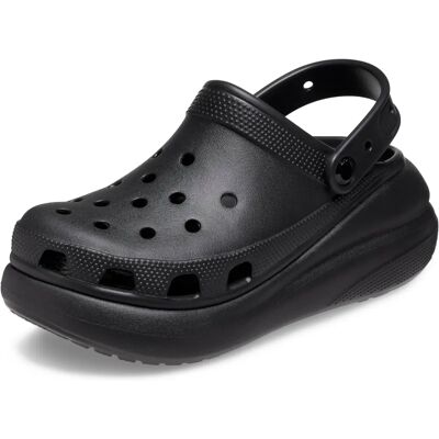 Crocs Classic Platform Glitter Clog 207241 - μαύρο Crocs Classic Platform Glitter Clog 207241 - μαύρο