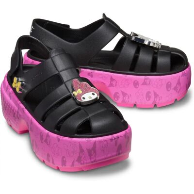Crocs Weiße My Melody Kuromi Unisex Sandalen - Produkttyp Crocs Weiße My Melody Kuromi Unisex Sandalen - Produkttyp